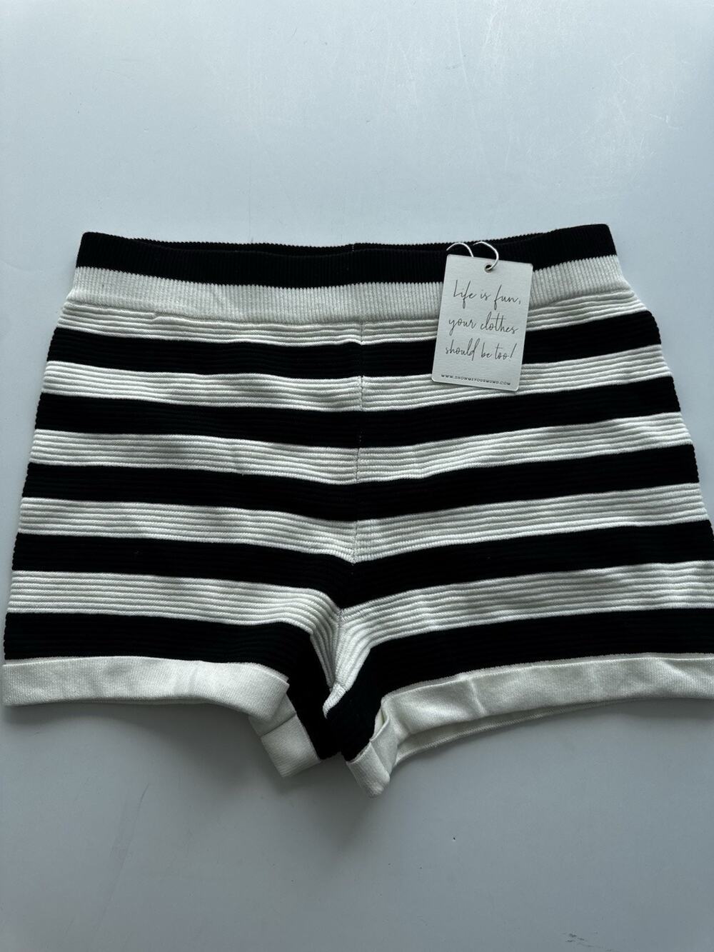 Show Me Your Mumu Devin Shorts In Island Noir Medium